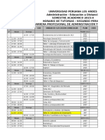 Horario UNIVERSITARIO