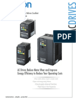 Omron 3G3JX A4015 Datasheet