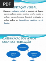 Predicacao Verbal