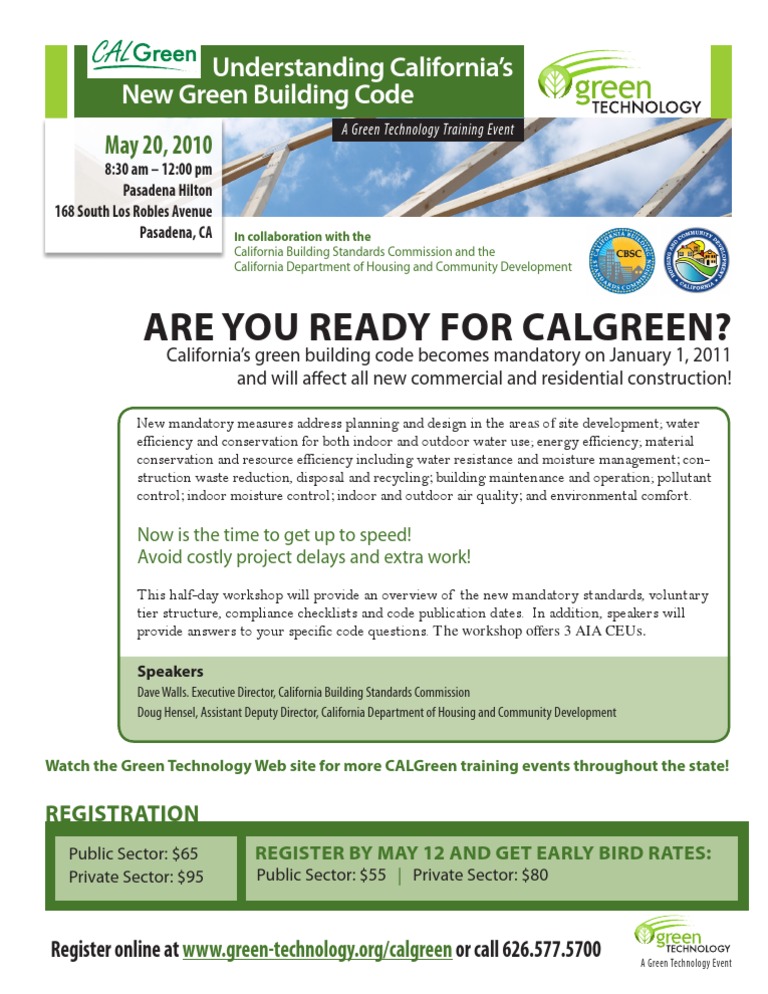 CALGreen 20may | PDF | Art