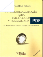 Jorge, G. (2009) - Psicofarmacología para Psicólogos y Psicoanalistas