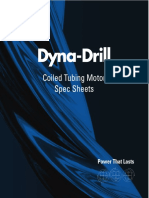 Coiled Tubing Motor Spec Sheets: Power That Lasts