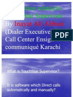 Presentation3.pptPD Dialer TouchStar SupervisorSoftware by INAYAT ALI ABBAS