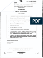 Maths June 2015 Paper 2