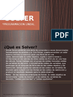 Diapositivas Solver