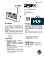 Split-System Evaporator Blower: K2ES120A25 10 Nominal Tons With Two 5 Ton Circuits