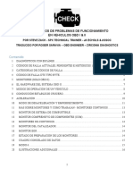 Diagnosticos de Problemas de Funcionamiento en Vehiculos Obd I & II