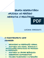 Fisioterapia respiratória neonatal e pediátrica