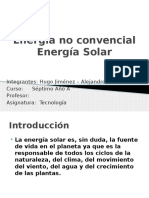Energia Convencial Solar
