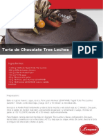Torta de Chocolate Tres Leches