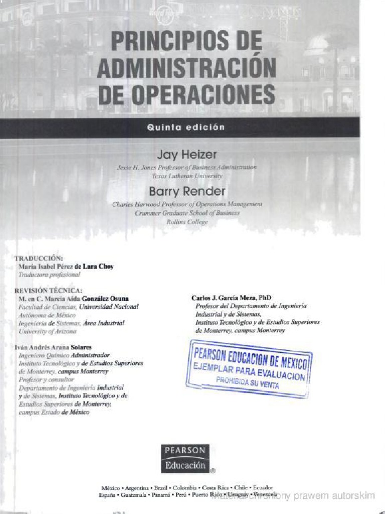 Operaciones