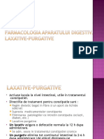 Laxative Purgative Antidiareice