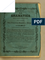 Rosales, F., Gramática Teórico-práctica de La Lengua Mexicana