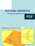 Diédrico Definición de Planos