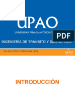 Ingeniería Transporte, Tránsito y Factores