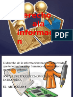 Derecho de La Informática.