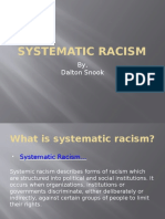 Systematic Racism 2 1