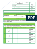 Lista de Exercícios