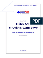 Tieng Anh Chuyen Nganh Vien Thong - Bai Tap