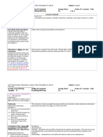 CT Observation 1 Lesson Plan and Reflection