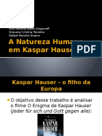 A Natureza Humana em Kaspar Hauser