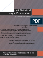 Statistical Database Demonstration