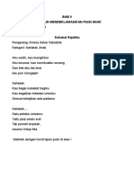 Modul Bahasa Indonesia Kelas 1 SD Bab 9 Dan 12