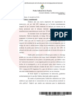 Declaración de Fariña Al Juez Casanello