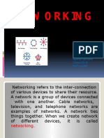 Networking: PPT Requirement For Students As Aproject