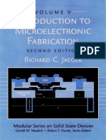 Introduction To Microelectronic Fabrication R C Jaeger
