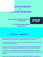 Economia ambiental y Desarrollo Sostenible FUNGLODE RIO