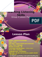 Teaching Listening Skills Group 4