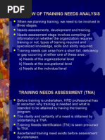 Download OVERVIEW OF TRAINING NEEDS ANALYSIS by sszma  SN3101539 doc pdf