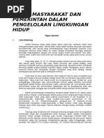 Download Peran Masyarakat Dan Pemerintah Dalam Pengelolaan Lingkungan Hidup by Sukardi Ardi SN310157128 doc pdf