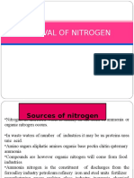 Removal of Nitrogen