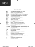 List of Abbreviations
