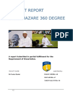 A Report Submitted in Partial Fulfillment For The Requirement of Anna Hazare 360