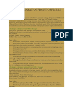 Download Deskripsi Jabatan Front Office Di Hotel by Boy SN310165336 doc pdf