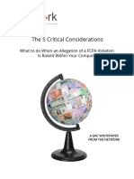 Whitepaper Top 5 Things Fcpa Allegation PDF