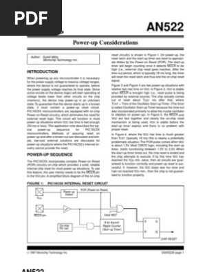 Brown Out Circuit Electronic Circuits Microcontroller