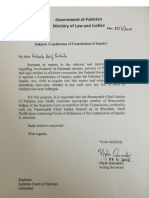PMs Letter & TORs PDF