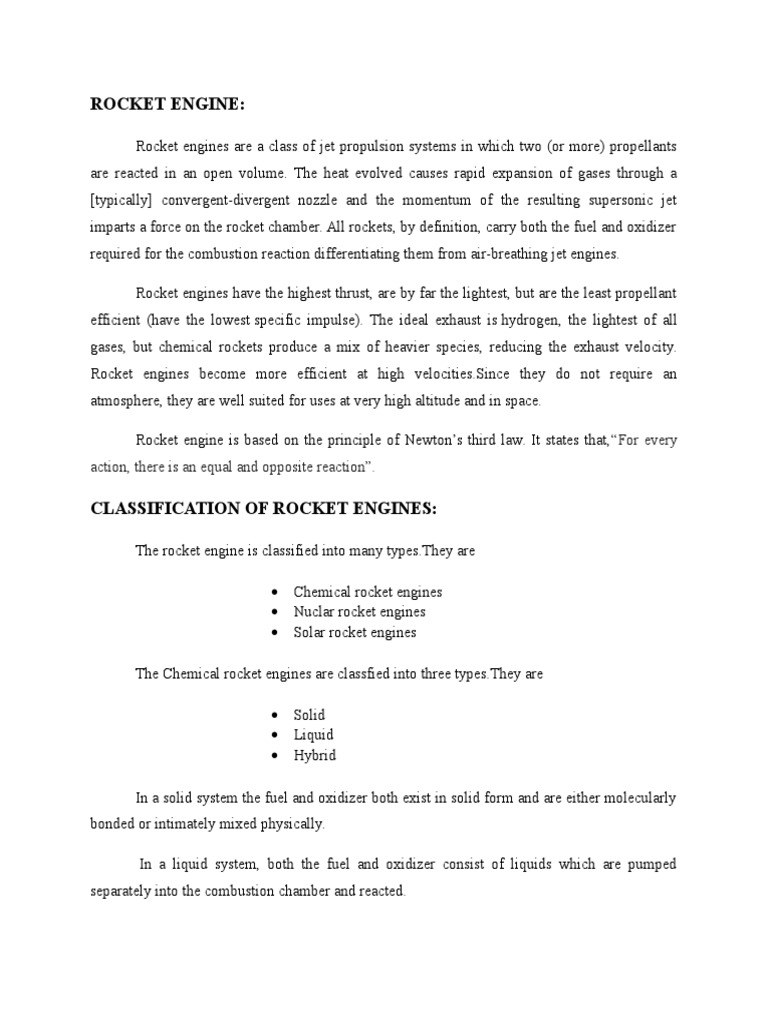 Hybrid Rocket | PDF | Rocket Engine | Rocket Propellant