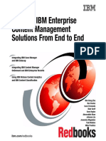 Building IBM Enterprise Content Management Solutions From End To End