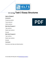 IELTS - Writing Test-1 Structure