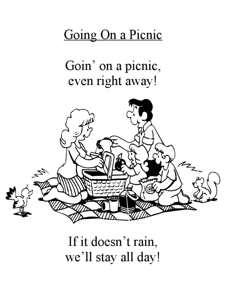 Going On A Picnic | PDF | Cooking, Food & Wine