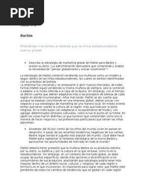 caso barbie marketing
