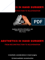 Aesthetics in Hand Surgery