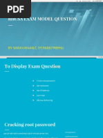 Download Rhcsa Exam Model Question by Anonymous xxyJQ6 SN310185581 doc pdf