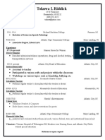 Toknwa Riddick Resume