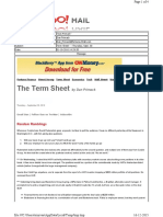 10-01-2010 Term Sheet - - Thursday, Sept. 3017